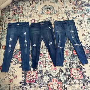 Jean Distressed Jeggings JVINI BUNDLE size XXL